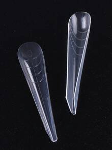 30pcs/15sizes Slender French Dual Form Nail Extension Mold For UV Nail Gel Quick Building Mold Fake Nail Tip, DIY Nail Extension Accessories Tools For Manicure Art Salon, Nail Supplies