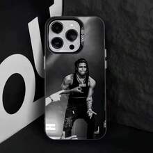 Funda de teléfono Rapper Dd osama para 17,16,15,14,13,12,11,Pro,Max,Plus, anti caída, negra mate dura - Z6 - Ver 11