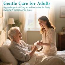 AFRT 300 Pack Individually Wrapped Body Wipes 8" X 9.5" No-Rinse Shower Wipe For Adults Travel Gym And Camping Bulk Cleansing Wipes For Homeless - 300包青色 - 查看 6