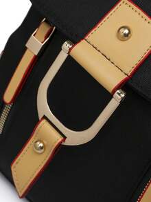 防盗尼龙翻盖背包，女士钱包，多功能时尚日常包，多口袋轻便旅行包，大容量简约背包，便捷背包，适合学生、护士、教师、商务人士、旅行、通勤、购物、办公、约会、徒步、训练、工作，生日礼物、节日礼物，背包 - 藏蓝色 - 查看 11