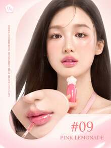 Dasique 亮泽唇彩，高光泽不粘腻保湿唇部彩妆，Y2K 时尚玫瑰女孩派对旅行日常最佳色彩魅力氛围假日必备，女士彩妆礼物圣诞礼物玫瑰女孩最佳色彩魅力氛围返校 - #09 Pink Lemonade - 查看 4
