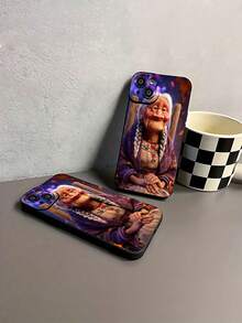 Funda para teléfono Cozy Autumn Vibes Compatible con fundas para teléfonos   17  16 Pro Max  15 Pro Max  13 y  12 Fabricada en material TPU, proporciona protección contra golpes y caídas Un regalo perfecto para familiares, amigos, amantes del otoño y cualquier persona que celebre el Día de Muertos o Halloween - Negro - Ver 6