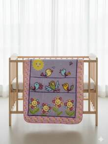 Cobijas/Manta para bebe viajero - Rosa - Ver 2