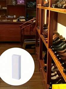 Limpador de Sapatos Mágico (1 unidade) - Remove manchas com eficácia de tênis, couro sintético e roupas. Uso versátil para sala de estar, quarto, banheiro, cozinha e acessórios. Limpeza poderosa, compacto e portátil, essencial para viagens. - Multicolorido - Ver 7