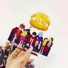 1pc - 2025 New Acrylic Large Display Stand - Desktop Decor - Showcase Collection - Home Decoration - High Transparency Material High Definition Printing - Bedside Desk Decor - Desktop Collection Ornament - Desk Decor Accessory - Anime Desktop Decor - Versatile Decorative Accessory - Multicolor - View 5