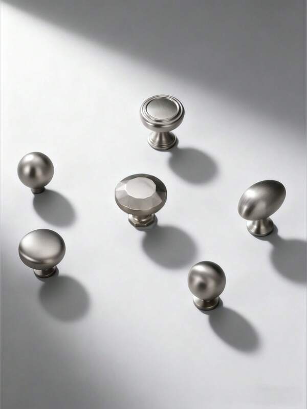 1pc Nordic Cabinet Door Long Pull Handle, Modern Minimalist High-End Brushed Wardrobe, Drawer, Shoe Cabinet Knob, French Minimalist Style