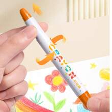 12/24/36/48Colors Silky Crayons Colored Twistable Crayons,Washable Oil Pastels, Flexible Filamentous Oil Oastels, Portable Packaged Washable Oil Pastels, Bright Color Oil Pastels, Professional Painting Art Supplies, Festival Gifts Travel Art Supplies, Cute School Home Art Supplies,Christmas Crafts,Christmas Decorations,Christmas Gift,Christmas Stocking Fillers