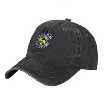 Stars Logo Baseball Cap Residents Evils Game Men Baseball Caps  Denim Hats Vintage Outdoor Summer Adjustable Fit Snapback Cap - 黑色 - 查看 8