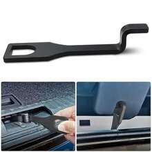 Tailgate Barn Door Standoff Fresh Air Vent Lock Extension Hook - Black - View 5