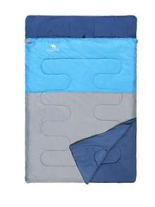 CAMEL CROWN 睡袋 - 藍拼灰 - 查看 1