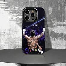 Funda de Teléfono G-Gervonta Boxer D-Davis para 17,16,15,14,13,12,11,Pro,Max,Plus,E Negra Mate a Prueba de Golpes - z1 - Ver 10