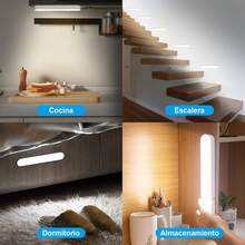 EstiloLuz De Armario LED, Luz LED Recargable TáCtil Recargables Por USB De 3 Colores Para Luces De Dormitorio De Estudiantes, Oficina En Casa,IluminacióN De Banco De Trabajo (2 Piezas)VersióN Mejorada - 2 Piezas - Ver 9