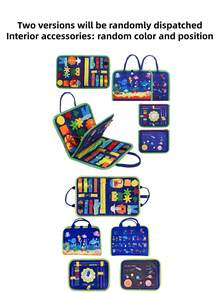 Busy Board Montessori Toys For Girls & Boys Gifts, Sensory Toys For Toddlers, Educational Travel Toys, Preschool Activities For Learning Fine Motor Skills, Toddler Board Ages Educational Toys School, Student, Stationery, School Supplies Busy Book Baby, Toys For Boys, Green, Learning Toys For Kids, Montessori Toys Baby, Montessori Toys, Montessori, Busy Book,Montessori Toys,Busy Book,Montessori