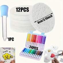 مجموعة رسم الفشار السحري الناعم هي مجموعة ألعاب تلوين تتضمن أقلام تحديد، ألوان أكريليك، إسفنجة رسم ثلاثية الأبعاد، مجموعة ألوان سحرية ناعمة، وورق رسم ذو ملمس رغوي. مثالية لأنشطة كبار السن، حيث تحفز الإبداع وهي أيضًا هدية مثالية لحفلات الأعياد، مكافأة للطلاب، لوازم فنية، أو هدية عيد الميلاد. أدوات 94tc3 (الصندوق يتم شحنه بشكل عشوائي)