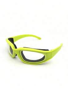 1pc 14.2cm/5.59in Kitchen Onion Cutting Goggles, Onion Cutting Goggles, Anti-Splash Cooking Safety Goggles, Kitchen Safety Glasses, Anti-Glare Sponge Shock-Resistant Sports Goggles, No Electricity Required, Onion Cutting Goggles, Anti-Splash Cooking Goggles, Kitchen Eye Protection Small Tool - Multicolor - View 4