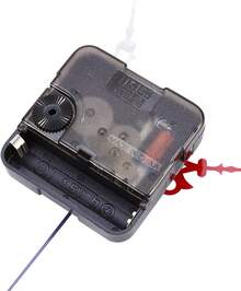 Movimiento de Reloj de Cuarzo Negro, Mecanismo de Movimiento de Reloj de Pared DIY, Piezas de Reparación de Reloj, Juego de Herramientas de Reparación de Repuesto - 1 - Ver 4