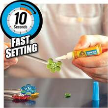 Gorilla Super Glue, 15g – All Purpose, Impact Tough & Fast Setting With Anti-Clog Cap Ideal For Metal, Ceramics, Leather & More - Keo dán siêu dính 15g - Xem 6