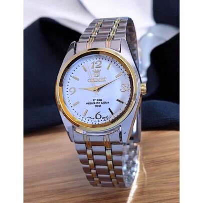 Relógio Masculino Relógio automático Relógio automático de quartzo Impermeável Moda Estudantil Quartzo Negócios Lazer Aço Faixa Calendário