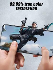 2片装钢化玻璃屏幕保护膜，9H硬度，适用于办公和学习，超高清，防碎裂，无气泡，易于安装，兼容所有保护壳，防刮花，防水，防指纹，防摔，便携，适用于Moto G Power (2021)/ Moto G Power/ Moto G Power 5G/ Moto G Power (2022)/ Moto G Power 5G (2023)/ Moto E40/ Moto G50 5G/ Moto G50 4G/ Moto G系列 - 無色 - 查看 6