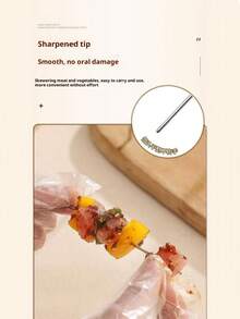 空气炸锅专用烧烤架圆形多针可拆卸挂串架烤箱烧烤架随时享受精致生活（12/24/36串）