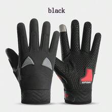 Mănuși de ciclism, mănuși de ciclism antiderapante pentru exterior, pentru toamnă și iarnă. Mănuși de motocicletă rezistente la uzură cu ecran tactil. - Multicolor - Vizualizare 13