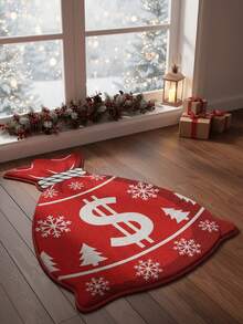 1pc Pink Money Bag Carpet, Money Bag Wealth Attracting Carpet, Creative Personalized Carpet, In-Style, Sexy & Sweet Carpet, Multi-Functional Fashion Creative Home Carpet, Living Room Carpet, Bedroom Carpet, Entrance Carpet, Kitchen Carpet, Bathroom Carpet, Gaming Room Carpet, Study Carpet; Fleece Carpet, Furry Carpet, Autumn/Winter Carpet, Thick/Plush - 粉色 - 查看 5