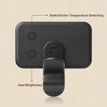 Portable Fill Light, 3-Color Adjustable MINI Clip Lamp, Suitable For Shooting Fill Light, Matte Finish Design With Comfortable Feel, 200mAh Battery Meets Daily Use, Compact And Detachable Design For Easy Carrying Suitable For Selfies And Live Streaming, Photography, Portable Light Selfies Live Streaming Photography Portable Light Selfie Light Phone Light