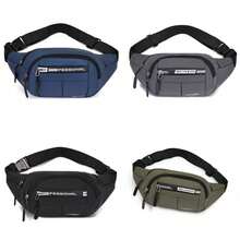 Men's Waterproof Fanny Pack With Adjustable Strap - Stylish, Durable, And Versatile For Everyday Use - Black - View 6