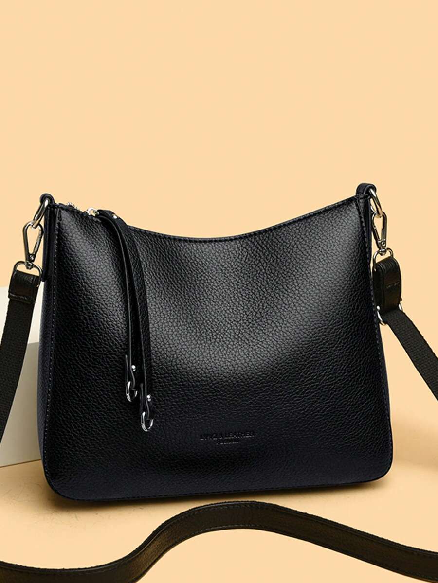 Túi đeo vai nữ bằng da mềm chính hãng, túi đeo chéo cao cấp, túi xách nữ thường ngày, túi đưa thư, túi công sở.