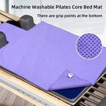 Washable Pilates Core Mat, Non-Slip Sweat-Absorbent Soft, Warm Yoga Blanket, Portable Lightweight Dirt-Proof Mat - Multicolor - View 2