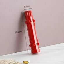 Tragbare, robuste Kunststoff-Sushi-Zubereitung-Werkzeug, geeignet für Camping - einfache Bedienung, ideal für Anfänger, einzigartiges Raketentube-Design Küchen-Form - leicht und kompakt, ideal für Outdoor-Picknicks und Küchen-Zylinder-Sushi-Zubereitung-Maschine Schnell-Sushi-Bazooka Japanische gerollte Reis-Fleisch-Form Reisball-Form Küchen-Bento-Zubehör