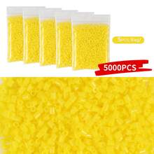 1000/2000/5000 piezas Cuentas de fusión Mini de 2.6mm, Cuentas de hierro de rompecabezas de píxeles, Juguetes educativos de alta calidad hechos a mano para manualidades