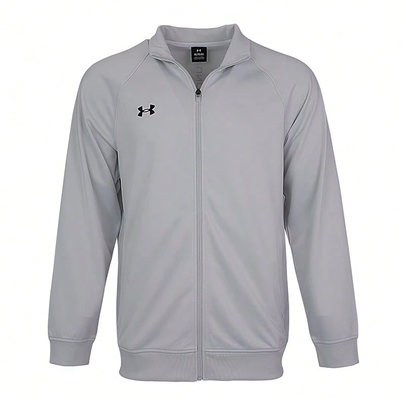 Under Armour 运动针织高领夹克 - 灰色 - 查看 1