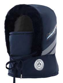 女士针织帽围巾套装（2件套），保暖内衬针织帽，户外骑行护耳头巾，冬季 - 6007 - 查看 19