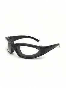 1pc 14.2cm/5.59in Kitchen Onion Cutting Goggles, Onion Cutting Goggles, Anti-Splash Cooking Safety Goggles, Kitchen Safety Glasses, Anti-Glare Sponge Shock-Resistant Sports Goggles, No Electricity Required, Onion Cutting Goggles, Anti-Splash Cooking Goggles, Kitchen Eye Protection Small Tool - Multicolor - View 2