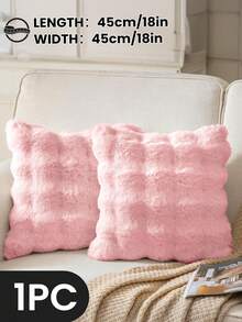 1/2/4 Stück luxuriöser Kunstfell Toskana Kissenbezug, Kissenhülle, ohne Kisseneinsatz, flauschige Heimdekoration Kissenhülle für Wohnzimmer Sofa, Schlafzimmer Kopfteil, Überwurfkissen, Oeko-Tex