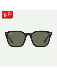 Ray Ban 太陽眼鏡RB4392D 太陽眼鏡大框眼鏡 修飾顯臉小 戶外防曬墨鏡 生日禮物 節慶送禮 - 黑色 - 查看 2