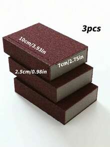 3件/5件装除锈锅刷厨房清洁布磨砂海绵，厨房用具，清洁工具，厨房，浴室，家居，家用用品，万圣节，圣诞节