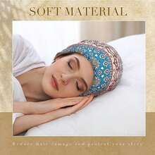 5 Pieces Women's Slouchy Beanie Hat Stretch Turban Hats Cancer Headwear Caps Baggy Skull Sleep Scarf(Estilo floral) - Tipo 5 - Ver 5
