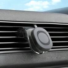 1pc New Creative Air Vent Magnetic Car Phone Holder, Clip-On Car Air Vent Phone Mount, Sturdy Fixation, Stable Phone Attachment Even On Bumpy Roads Or Extreme Tests, Car Phone Accessories/Car Phone Holder