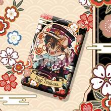 New Anime Toilet-Bound Hanako-Kun Peripheral - Manga Peripheral Double Flash Square Badge - Anime Collection - Display Collection - TV Series Peripheral - Game Peripheral - Second-Dimension Collection - Grain - Material - Smack - Badge Brooch - Multicolor - View 7