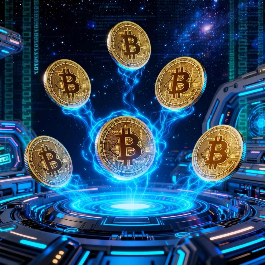 1PCS Bitcoin Model Bitcoin Ornaments Bitcoin Gifts Bitcoin Toys Coin Toys Coin Model Bitcoin Gifts Bitcoin Toys - 金黃色 - 查看 1