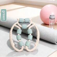 9-Roller Massager Ring, Muscle Deep Relaxation Roller Wheel For Leg Slimming, Yoga, Calf Massage
