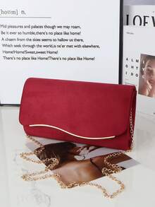 Beige Large Women Clutch Purse Evening Bag Prom Handbag With Detachable Chain For Wedding Velvet Elegant