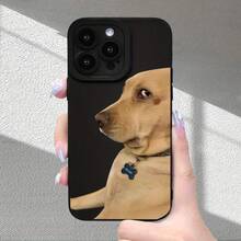 Funda de Teléfono con Patrón de Perro Labrador, Sensación Mate de Alta Gama, Nueva y Popular, Protección Completa de Lente, Antigolpes, Anticaída, Antihuellas, Compatible con 16/15/14/13/12/11/X/XR/XS/8//SE Plus Pro Series, Puede Usarse como Regalo para Familiares, Novio, Novia - Colores mixtos - Ver 8