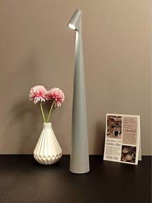 Lampe de bureau sans fil rechargeable - Lampe de bureau LED portable, variation de luminosité à 3 niveaux, longue durée de vie de la batterie, style scandinave moderne, convient pour la table de chevet/chambre à coucher/salon, éclairage de décoration pour bureau à domicile/salle à manger intérieur/extérieur, capacité de 1800/2000 mAh, livraison aléatoire - Multicolore - Voir 16