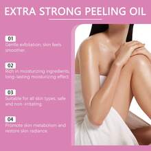 OUHOE 30ml Exfoliating Yellow Skin Oil, Exfoliating, Brightening, Moisturizing, Remove Dark Dead Skin, Leg/Arm Lightening M-Elanin Whitening, Firming, Nourishing - Amarillo - Ver 10