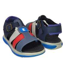 Boys' Anatomical Sandals, Boys' Flip-Flops, School Sandals, New Release, Gift, Christmas, Birthday, Children's, Comfortable, Soft, New Summer Collection, Kids Shoes - 寶藍色 - 查看 4