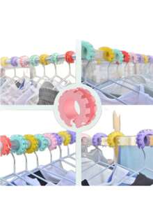 5pcs Silicone Clip Clothesline Hooks, Windproof Clothesline Clips, Clothesline Hangers Drying Rack Clips