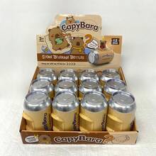 水豚盲盒，卡通钥匙扣，可爱水豚饰品，每款获得概率相同，惊喜礼物，圣诞装饰，圣诞礼物，圣诞装饰